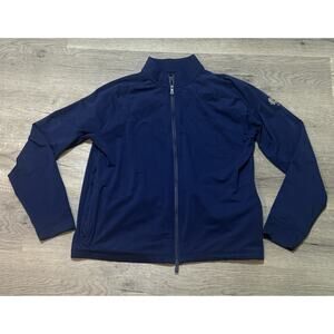 Stitch Jacket Blue Full Zip SWS Weather System Size L Men's Hartford Golf Club